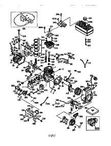 Replacement Parts parts for Craftsman Lawn & Garden Engine 143988003 from AppliancePartsPros.com