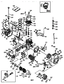 Engine 143.989003 parts for Craftsman Lawn & Garden Engine 143989003 from AppliancePartsPros.com