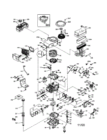 Craftsman 4-Cycle Engine parts for Craftsman Lawn & Garden Engine 143991002 from AppliancePartsPros.com