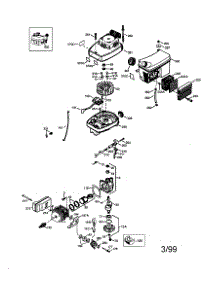 Craftsman 2-Cycle Engine parts for Craftsman Lawn & Garden Engine 143992070 from AppliancePartsPros.com
