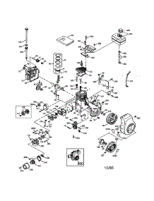 Craftsman 4-Cycle Engine parts for Craftsman Lawn & Garden Engine 143993501 from AppliancePartsPros.com