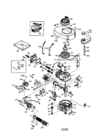 Craftsman 4-Cycle Engine parts for Craftsman Lawn & Garden Engine 143993502 from AppliancePartsPros.com