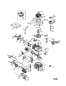 Craftsman 4-Cycle Engine parts for Craftsman Lawn & Garden Engine 143993508 from AppliancePartsPros.com