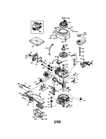 Craftsman 4-Cycle Engine parts for Craftsman Lawn & Garden Engine 143993802 from AppliancePartsPros.com