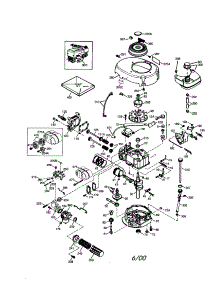 Engine parts for Craftsman Lawn & Garden Engine 143994006 from AppliancePartsPros.com