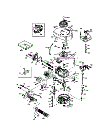 Craftsman 4-Cycle Engine parts for Craftsman Lawn & Garden Engine 143994508 from AppliancePartsPros.com