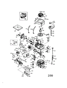 Craftsman 4-Cycle Engine parts for Craftsman Lawn & Garden Engine 143994510 from AppliancePartsPros.com