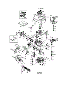 Craftsman 4-Cycle Engine parts for Craftsman Lawn & Garden Engine 143995506 from AppliancePartsPros.com
