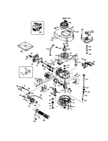Craftsman 4-Cycle Engine parts for Craftsman Lawn & Garden Engine 143996002 from AppliancePartsPros.com