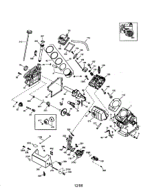 Craftsman 4-Cycle Engine parts for Craftsman Lawn & Garden Engine 143996003 from AppliancePartsPros.com