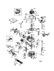 Craftsman 4-Cycle Engine parts for Craftsman Lawn & Garden Engine 143996006 from AppliancePartsPros.com