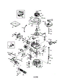 Craftsman 4-Cycle Engine parts for Craftsman Lawn & Garden Engine 143996008 from AppliancePartsPros.com