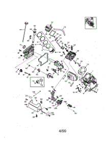 Craftsman 4-Cycle Engine parts for Craftsman Lawn & Garden Engine 143996501 from AppliancePartsPros.com