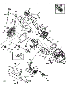 Engine - 143.996503 parts for Craftsman Lawn & Garden Engine 143996503 from AppliancePartsPros.com