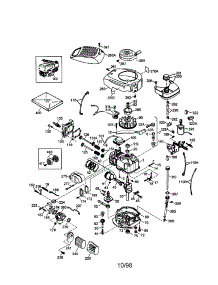 Craftsman 4-Cycle Engine parts for Craftsman Lawn & Garden Engine 143996504 from AppliancePartsPros.com