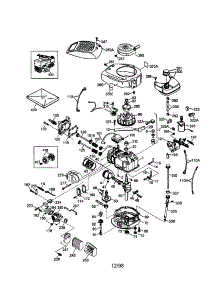 Craftsman 4-Cycle Engine parts for Craftsman Lawn & Garden Engine 143996508 from AppliancePartsPros.com