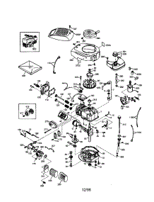 Craftsman 4-Cycle Engine parts for Craftsman Lawn & Garden Engine 143996520 from AppliancePartsPros.com