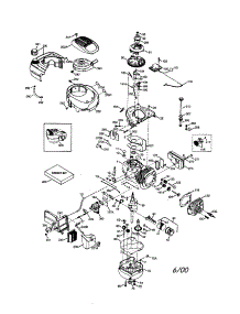 Engine parts for Craftsman Lawn & Garden Engine 143996706 from AppliancePartsPros.com