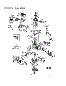 Craftsman 4-Cycle Engine parts for Craftsman Lawn & Garden Engine 143996710 from AppliancePartsPros.com