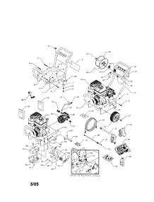 Unit Assembly parts for Generac Gas Pressure Washer 1443-0 from AppliancePartsPros.com