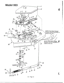 Mowing Deck "50" parts for Mtd Front-Engine Lawn Tractor 145999401 from AppliancePartsPros.com
