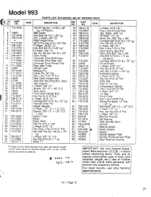 Mowing Deck "50" Page 2 parts for Mtd Front-Engine Lawn Tractor 145999401 from AppliancePartsPros.com