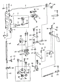 Connecting Rod Assembly parts for Kenmore Mechanical Sewing Machine 148.12051 (14812051, 148 12051) from AppliancePartsPros.com
