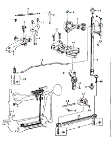 Connecting Rod Assembly parts for Kenmore Mechanical Sewing Machine 148.12060 (14812060, 148 12060) from AppliancePartsPros.com