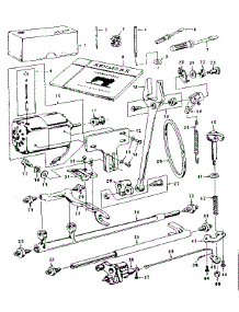Unit Parts parts for Kenmore Mechanical Sewing Machine 148.12060 (14812060, 148 12060) from AppliancePartsPros.com