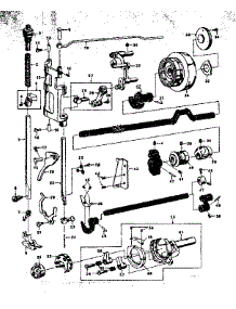Shuttle Assembly parts for Kenmore Mechanical Sewing Machine 148.12070 (14812070, 148 12070) from AppliancePartsPros.com