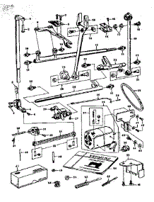 Unit Parts parts for Kenmore Mechanical Sewing Machine 148.12070 (14812070, 148 12070) from AppliancePartsPros.com