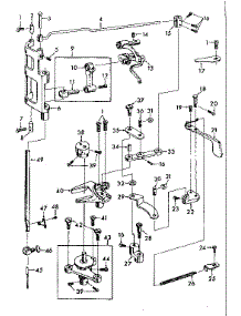 Connecting Rod Assembly parts for Kenmore Mechanical Sewing Machine 148.12130 (14812130, 148 12130) from AppliancePartsPros.com