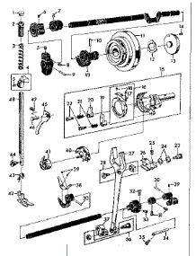 Shuttle Assembly parts for Kenmore Mechanical Sewing Machine 148.12130 (14812130, 148 12130) from AppliancePartsPros.com