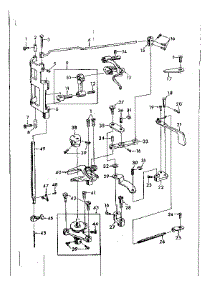 Connecting Rod Assembly parts for Kenmore Mechanical Sewing Machine 148.12150 (14812150, 148 12150) from AppliancePartsPros.com