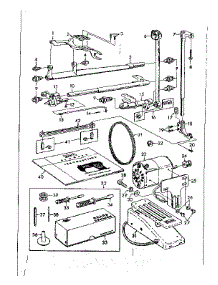 Unit Parts parts for Kenmore Mechanical Sewing Machine 148.12150 (14812150, 148 12150) from AppliancePartsPros.com