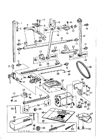 Unit Parts parts for Kenmore Mechanical Sewing Machine 148.12170 (14812170, 148 12170) from AppliancePartsPros.com