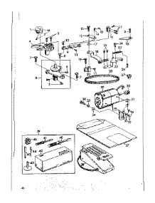 Unit Parts parts for Kenmore Mechanical Sewing Machine 148.12180 (14812180, 148 12180) from AppliancePartsPros.com