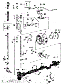 Connecting Rod Assembly parts for Kenmore Mechanical Sewing Machine 148.12190 (14812190, 148 12190) from AppliancePartsPros.com