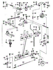 Cam Gear Assembly parts for Kenmore Mechanical Sewing Machine 148.12190 (14812190, 148 12190) from AppliancePartsPros.com