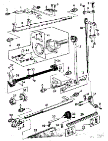 Shuttle Assembly parts for Kenmore Mechanical Sewing Machine 148.12190 (14812190, 148 12190) from AppliancePartsPros.com