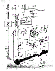 Connecting Rod Assembly parts for Kenmore Mechanical Sewing Machine 148.12200 (14812200, 148 12200) from AppliancePartsPros.com