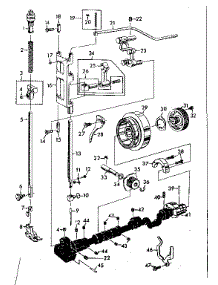 Connecting Rod Assembly parts for Kenmore Mechanical Sewing Machine 148.12201 (14812201, 148 12201) from AppliancePartsPros.com