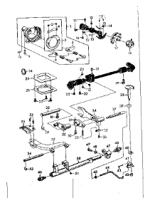 Shuttle Assembly parts for Kenmore Mechanical Sewing Machine 148.12500 (14812500, 148 12500) from AppliancePartsPros.com