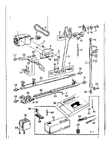 Unit Parts parts for Kenmore Mechanical Sewing Machine 148.13020 (14813020, 148 13020) from AppliancePartsPros.com