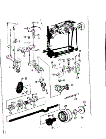 Connecting Rod Assembly parts for Kenmore Mechanical Sewing Machine 148.13021 (14813021, 148 13021) from AppliancePartsPros.com