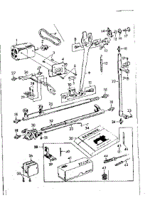 Unit Parts parts for Kenmore Mechanical Sewing Machine 148.13021 (14813021, 148 13021) from AppliancePartsPros.com