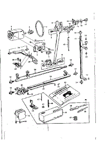 Unit Parts parts for Kenmore Mechanical Sewing Machine 148.13022 (14813022, 148 13022) from AppliancePartsPros.com