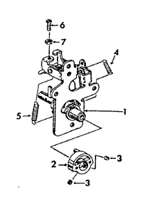 Stitch Length Control parts for Kenmore Mechanical Sewing Machine 148.13110 (14813110, 148 13110) from AppliancePartsPros.com