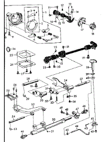 Shuttle Assembly parts for Kenmore Mechanical Sewing Machine 148.13110 (14813110, 148 13110) from AppliancePartsPros.com