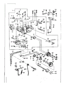 Zigzag Mechanism Assembly parts for Kenmore Mechanical Sewing Machine 148.14220 (14814220, 148 14220) from AppliancePartsPros.com